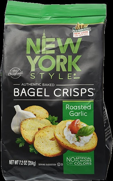 Garlic Bagel Crisp
