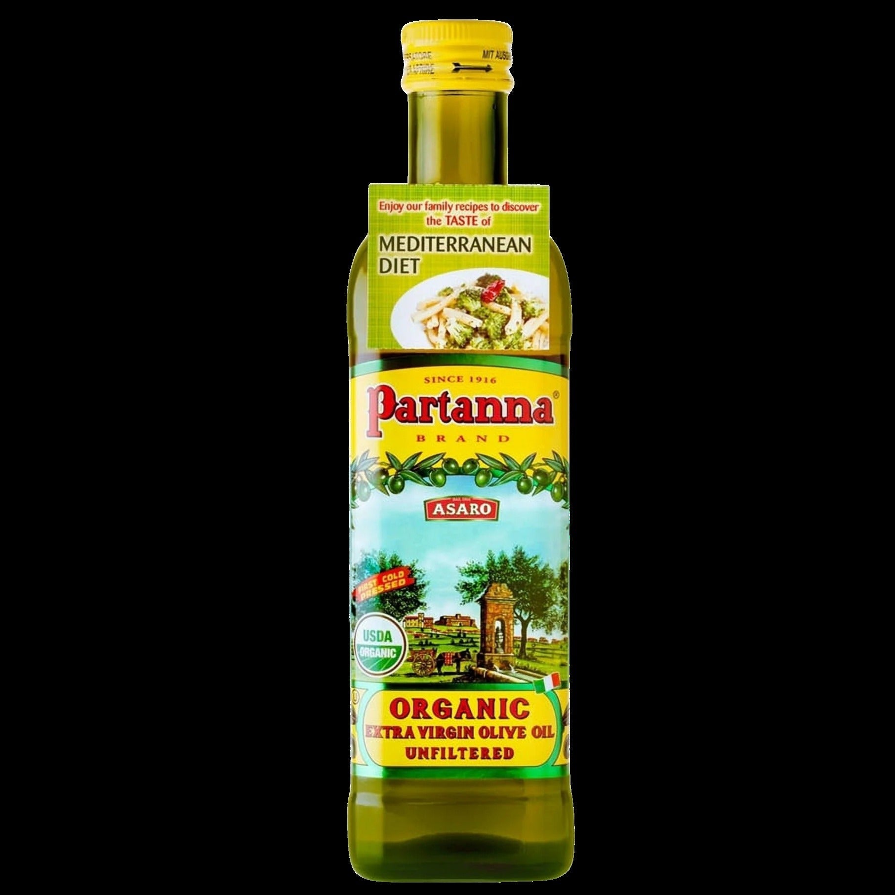 Organic Unfiltered Extra Virgin Olive Oil