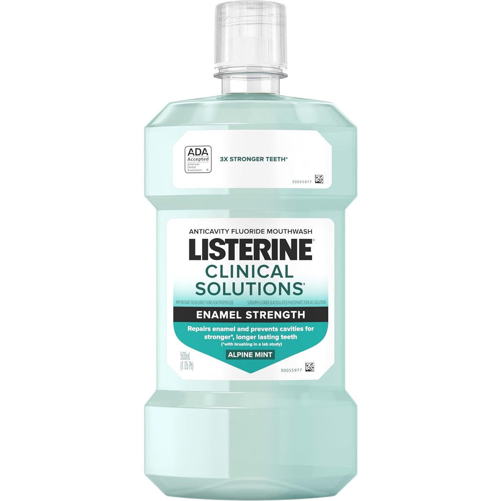 Clinical Solutions Teeth Strength Alpine Mint Mouthwash