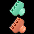 The Mini Claw Clips - Mint And Coral