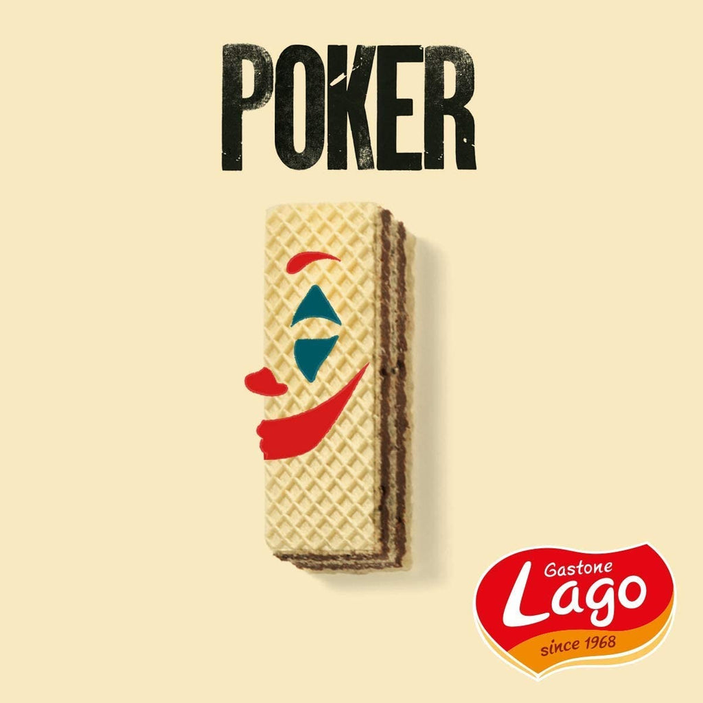 Poker Hazelnut Cream Wafer Bars