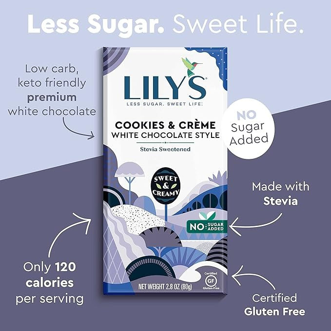 Cookies & Cream White Chocolate Bar