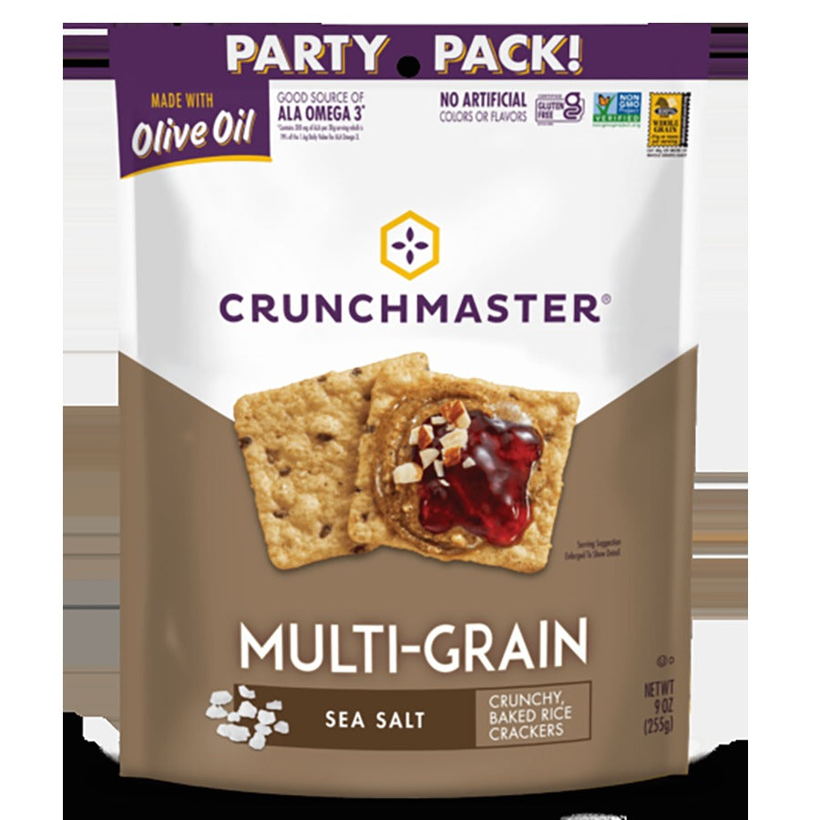 Gluten-Free Multi-Grain Sea Salt Cracker Party Pack