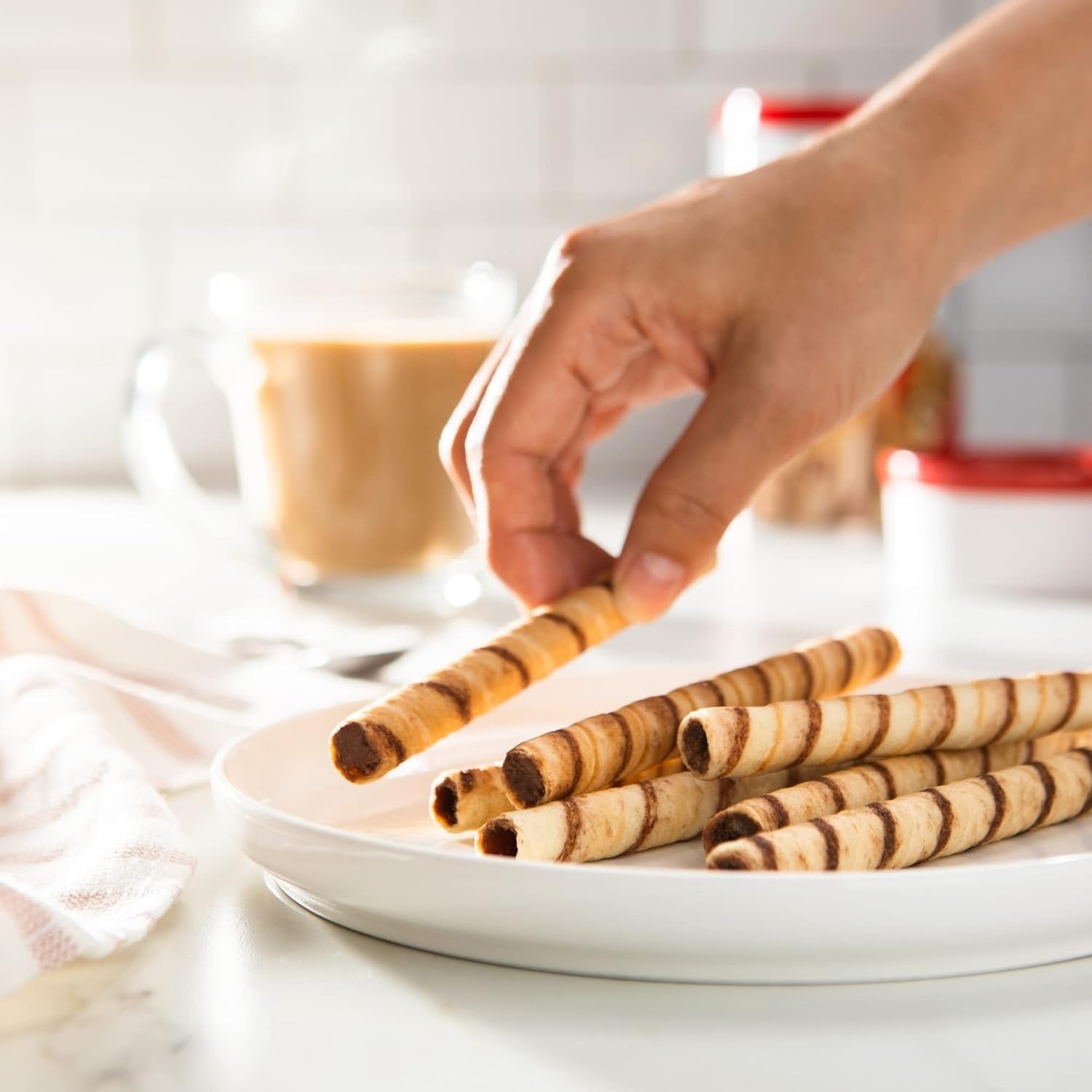 Dark Chocolate Cream Wafer