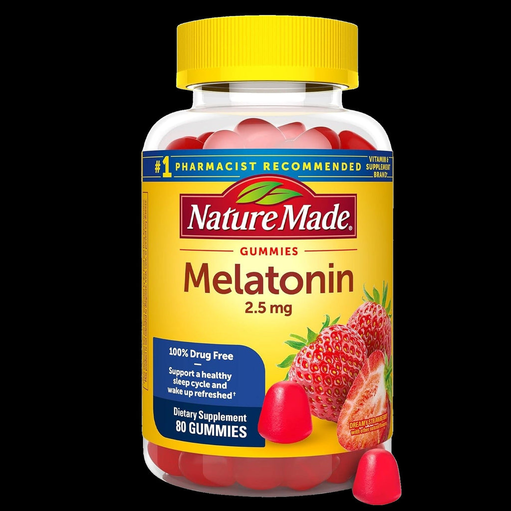 Melatonin Gummies 2.5 Mg - Dreamy Strawberry (80 CT)