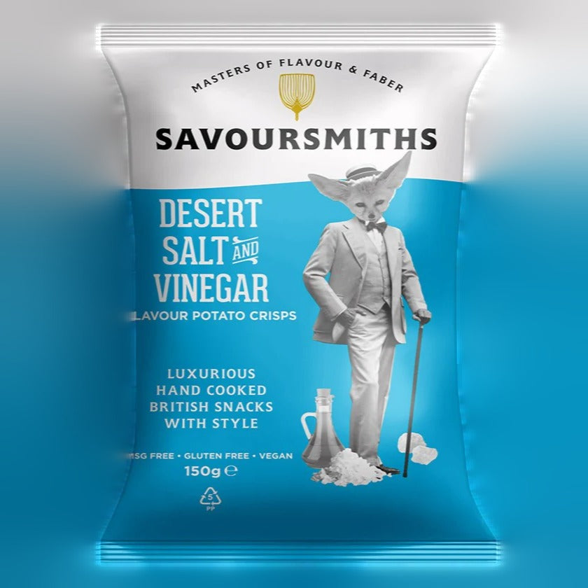 Desert Salt and Vinegar Potato Crisps