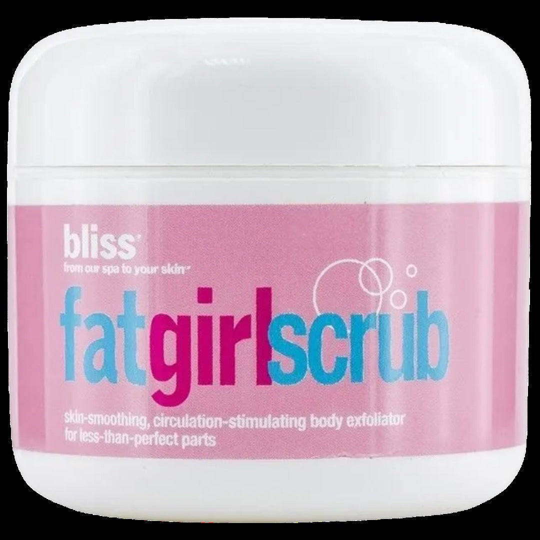 Bliss Fat Girl Scrub Skin Smoothing Stimulating Body Exfoliator