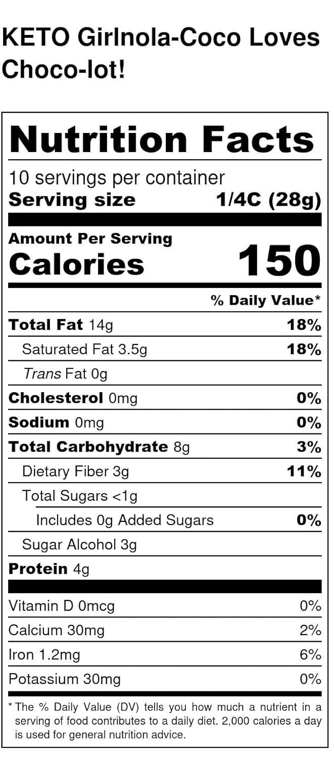 Coco Loves Choco Keto Granola