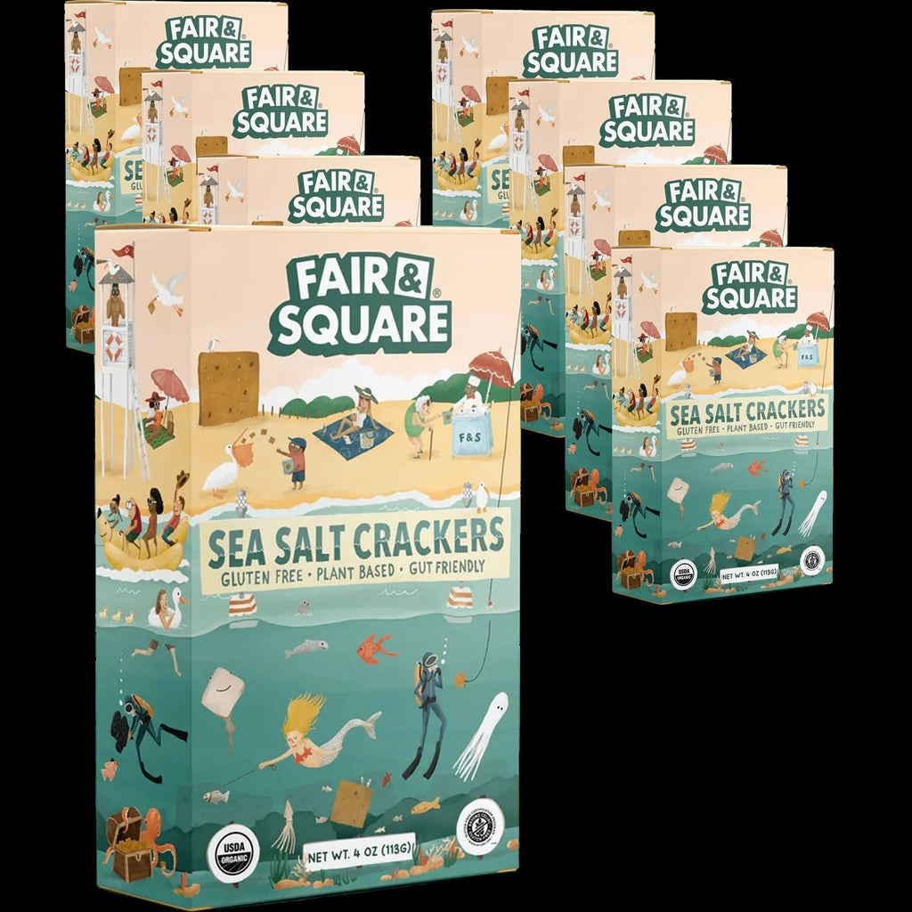 Sea Salt Crackers (8 Pack)