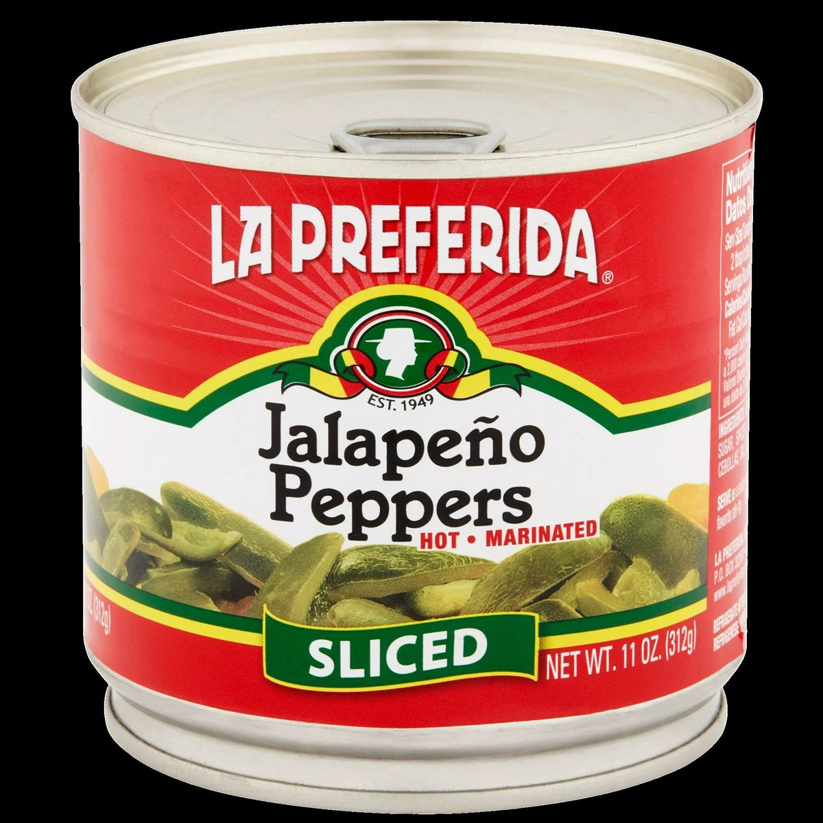 Sliced Jalapeno Peppers