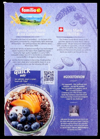 Protein Crunch Swiss Muesli