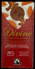 Organic Gingerbread Milk Chocolate Bar