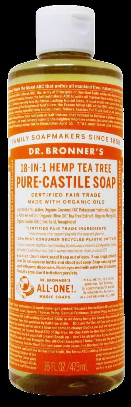 Tea Tree Pure-Castile Liquid Soap
