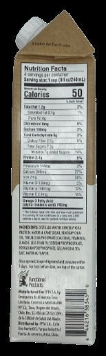 Sweetened Original Chia Milk
