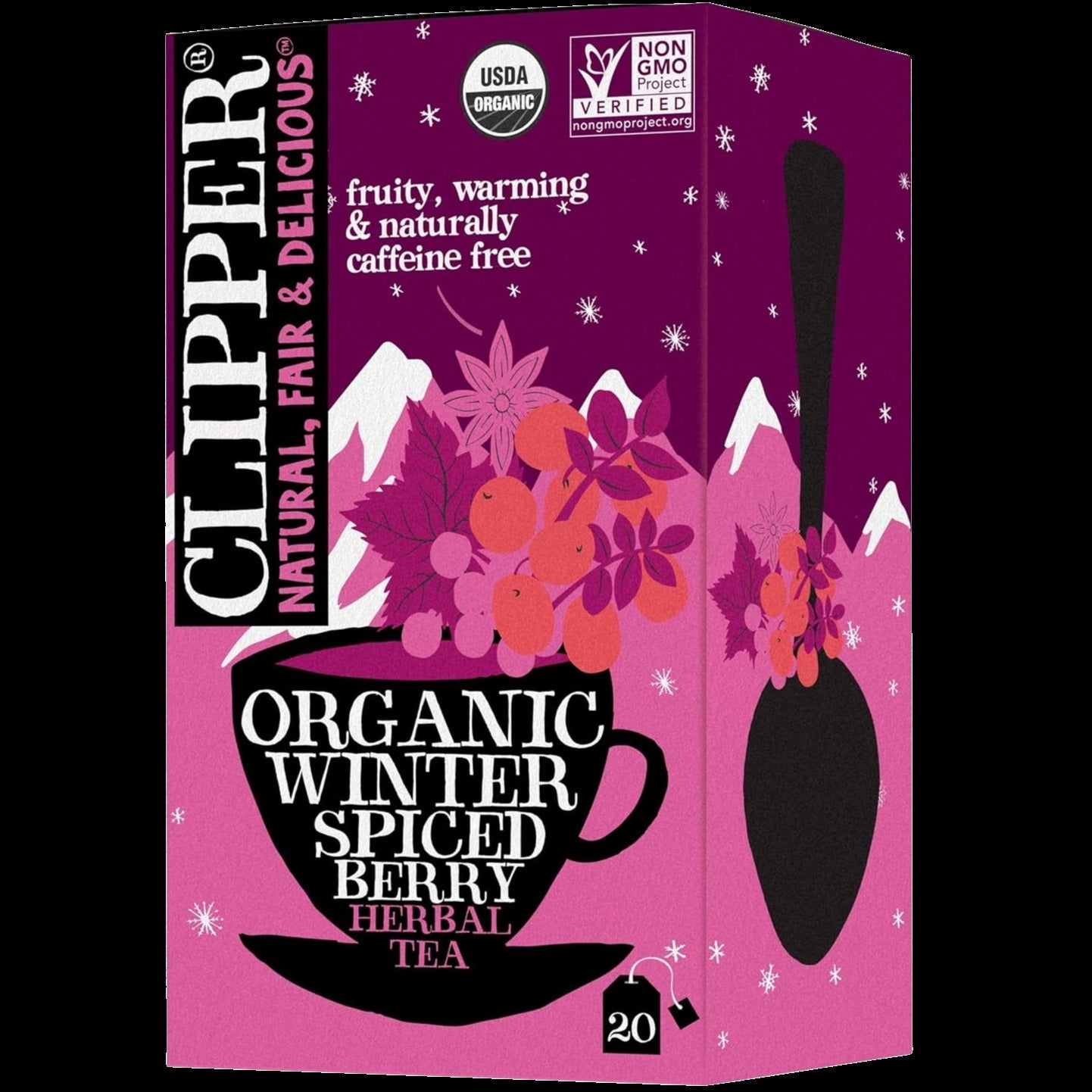 Organic Winter Spiced Berry Herbal Tea (20 CT)