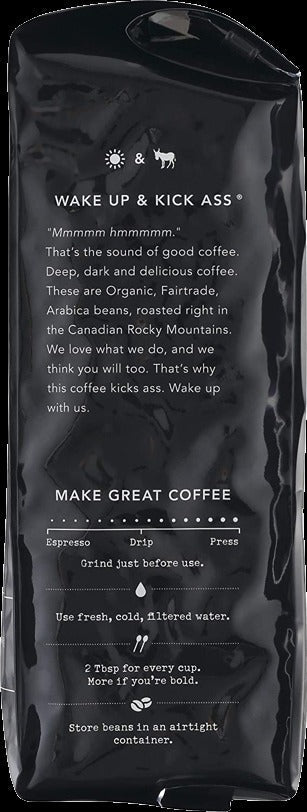 Kick Ass Dark Roast Whole Bean