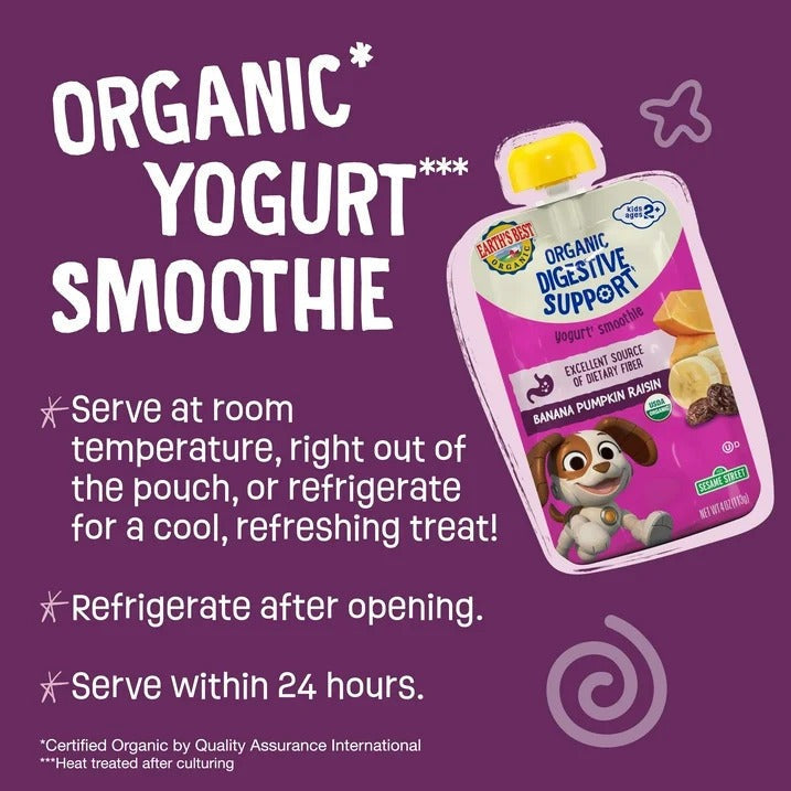 Digestive Support Banana Pumpkin Raisin (6 Pack)