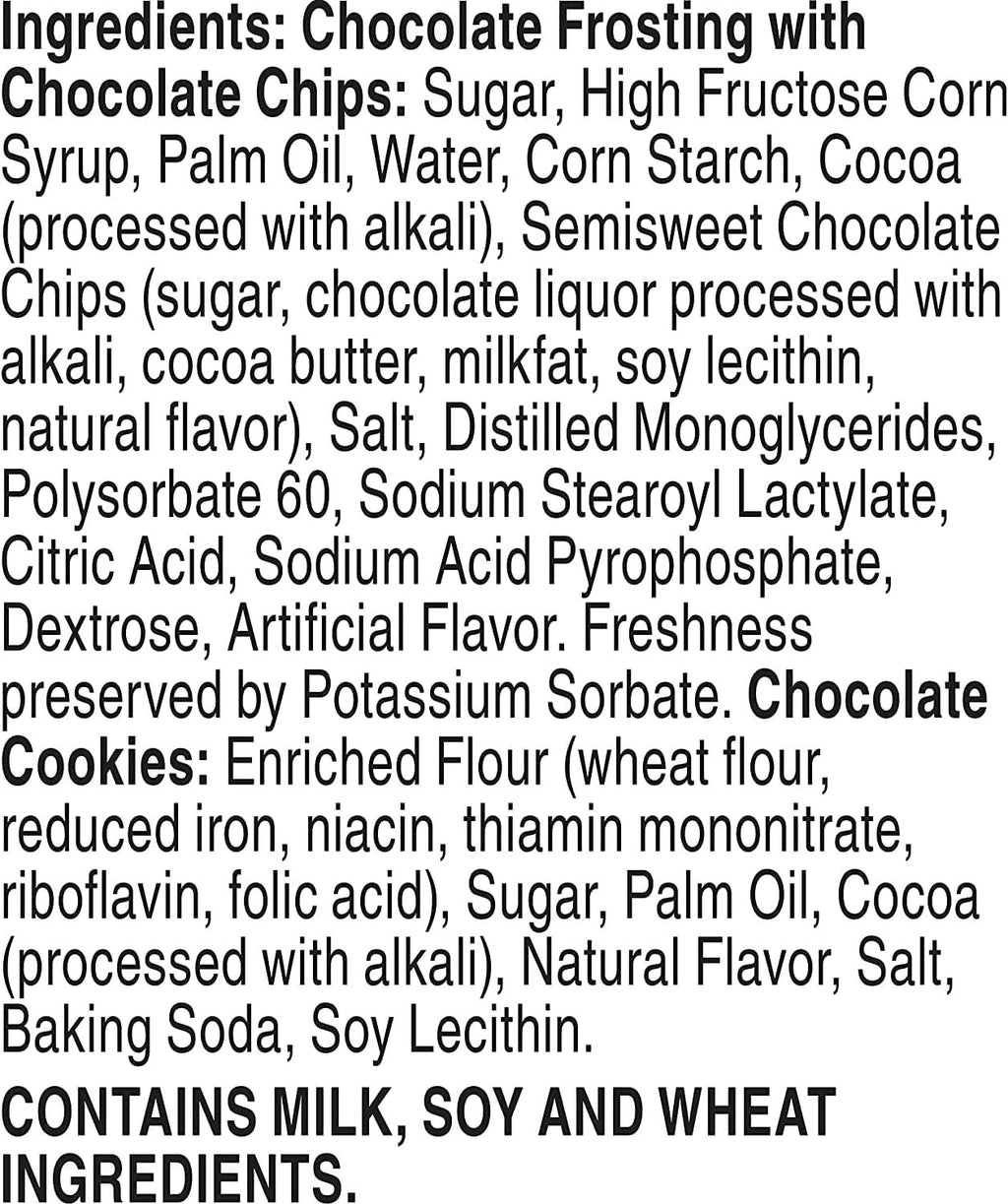 Chocolate Cookies and Double Chocolate Frosting (6 CT)
