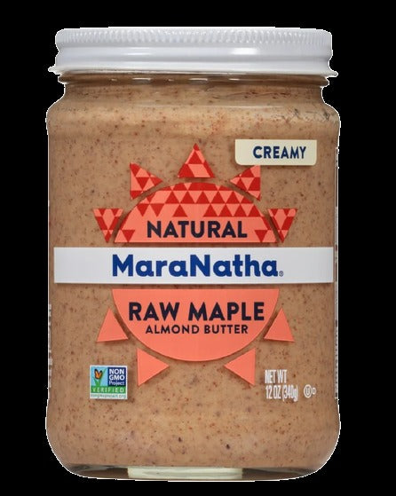 Maple Raw Almond Butter Creamy