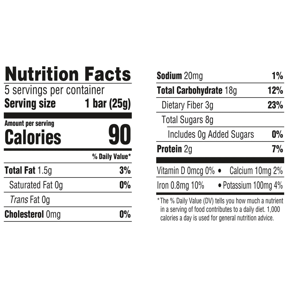 Super Morning Organic Blueberry & Oatmeal Oat Bars (5 CT)