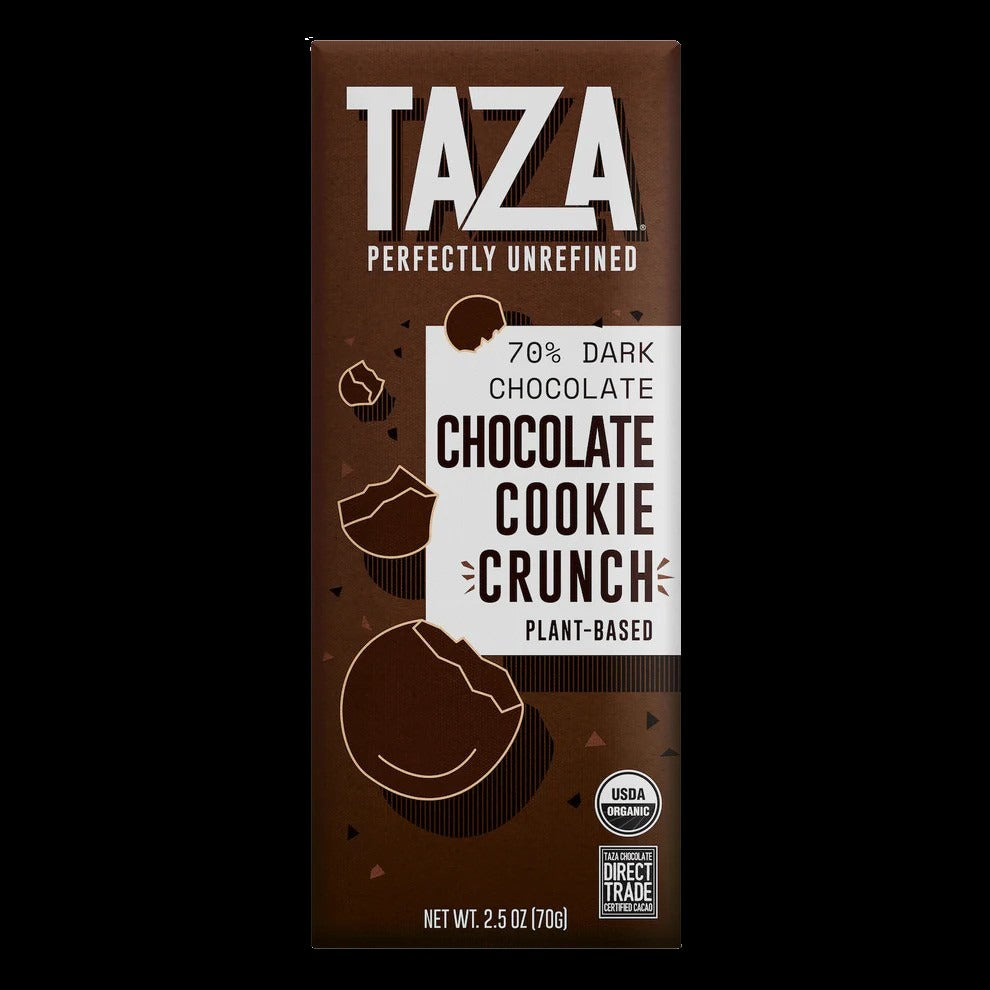 Organic Chocolate Cookie Crunch Dark Chocolate Bar (10 CT)