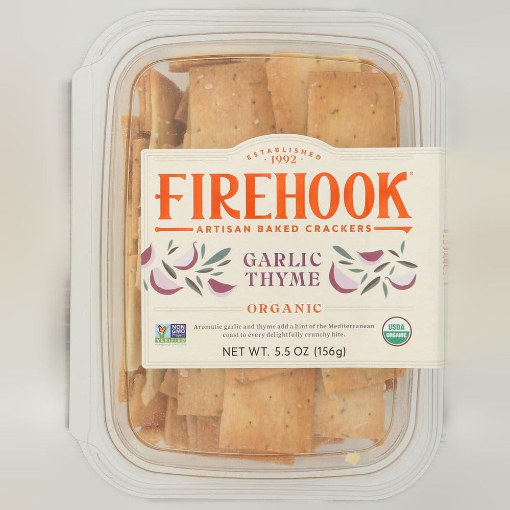 Garlic Thyme Crackers