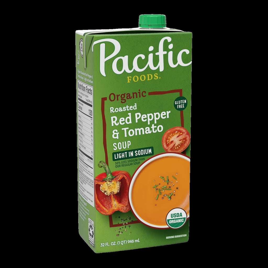 Organic Roasted Red Pepper and Tomato Soup