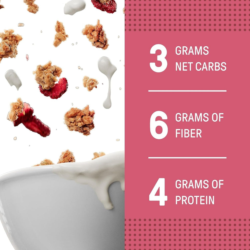 Strawberry Vanilla Crisp Granola