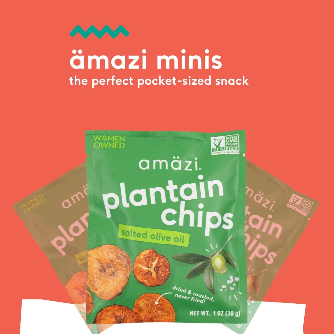 Salted Olive Oil Plantain Chips (12 Pack)