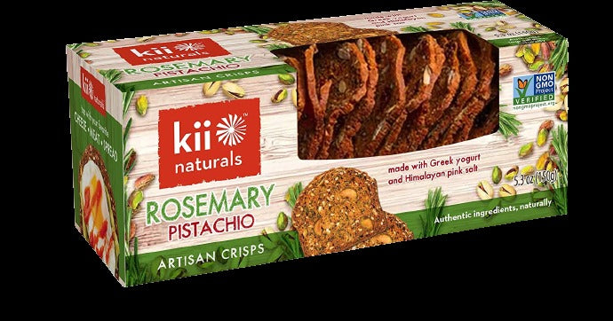 Rosemary & Pistachio Crisps