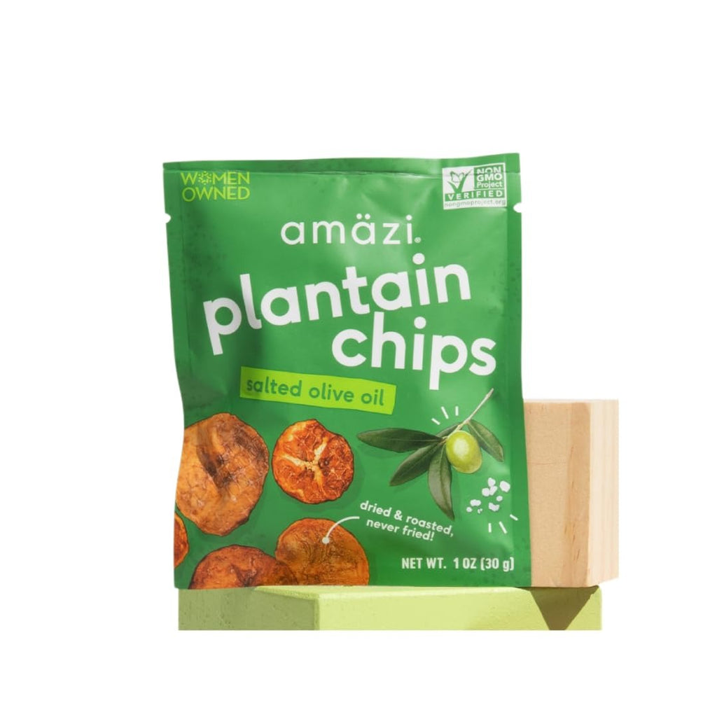 Salted Olive Oil Plantain Chips (12 Pack)