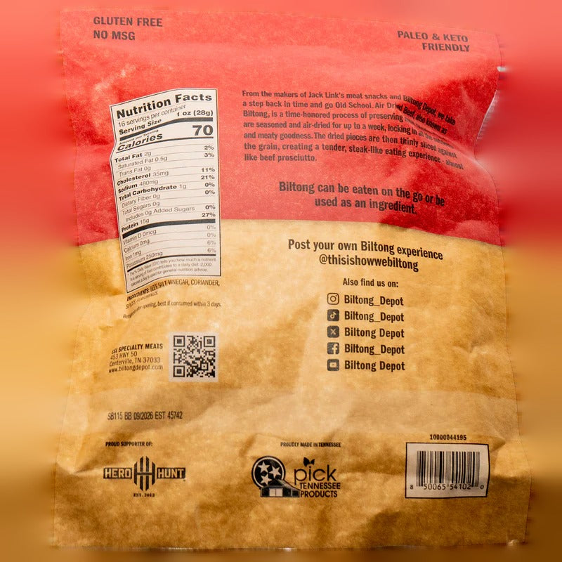 Smokey Mesquite Air Dried Steak Slices