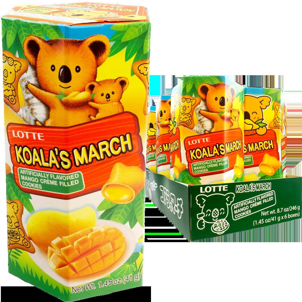Koala's March Mango Cream Cookies (6 Pack)