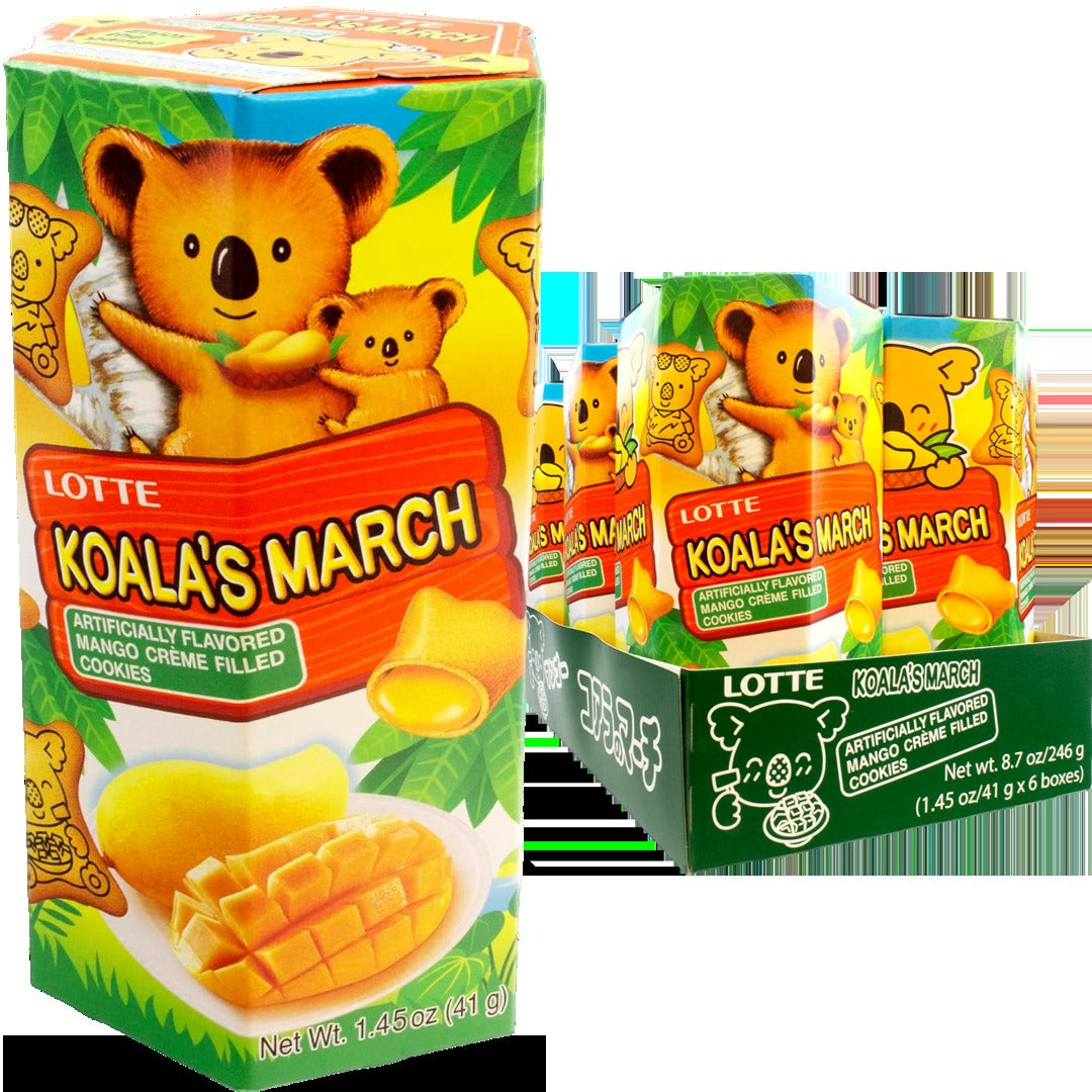 Koala's March Mango Cream Cookies (6 Pack)