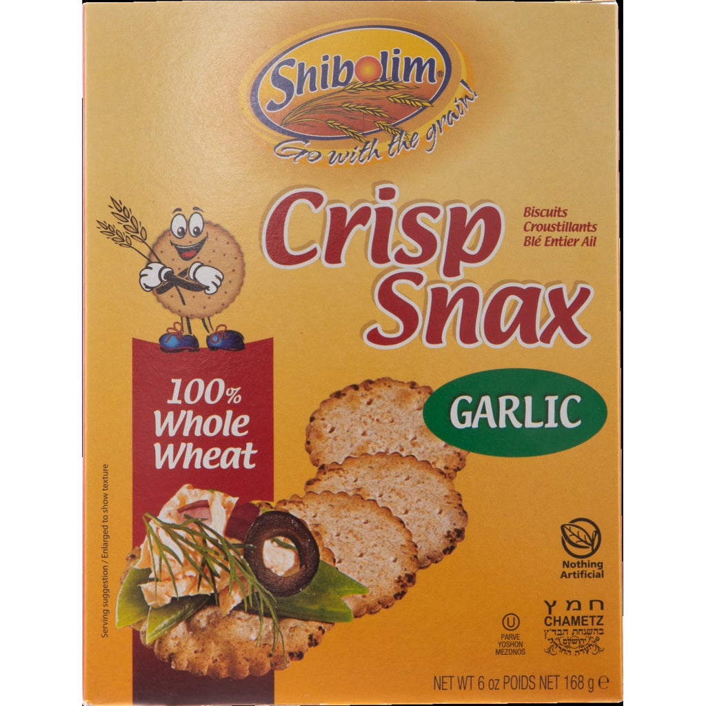 Whole Wheat Garlic Crisp Snax