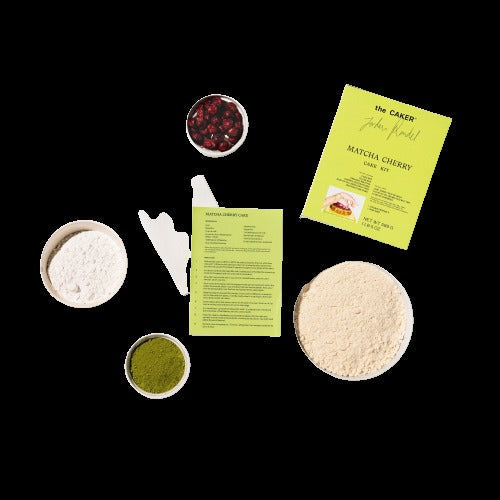 Matcha Cherry Cake Kit