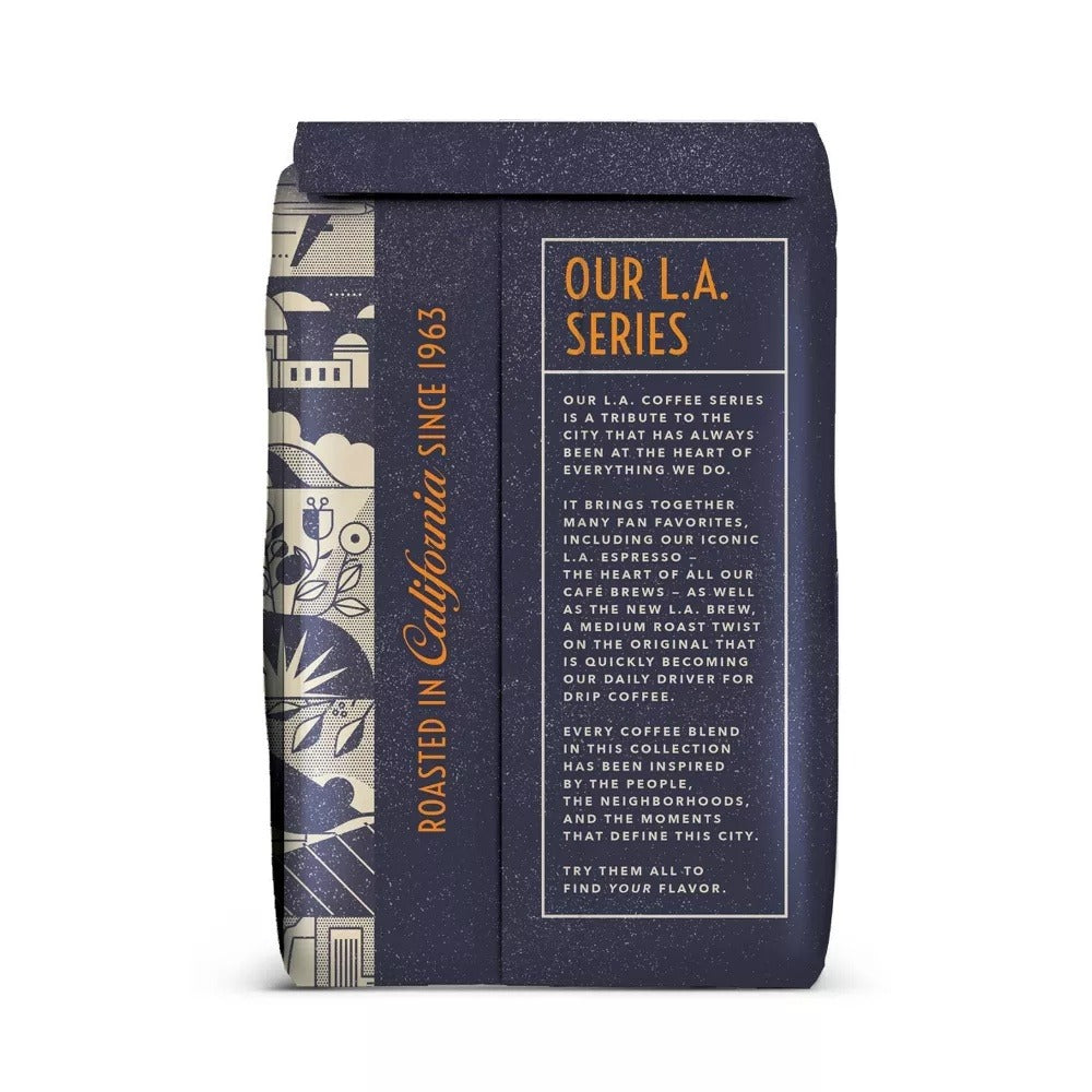 L.A. Espresso Dark Roast Ground Coffee