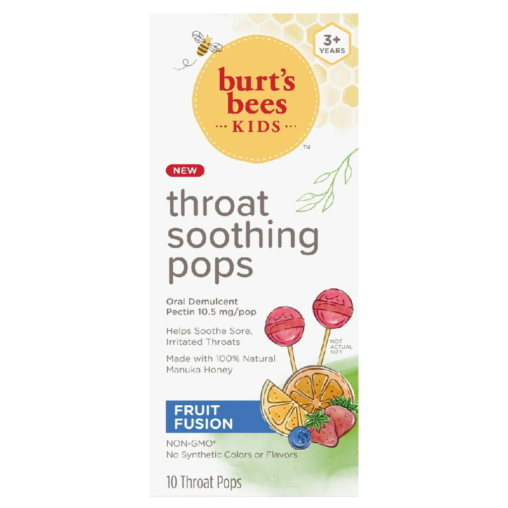 Throat Soothing Pops - Oral Demulcent - Fruit Fusion (10 CT)