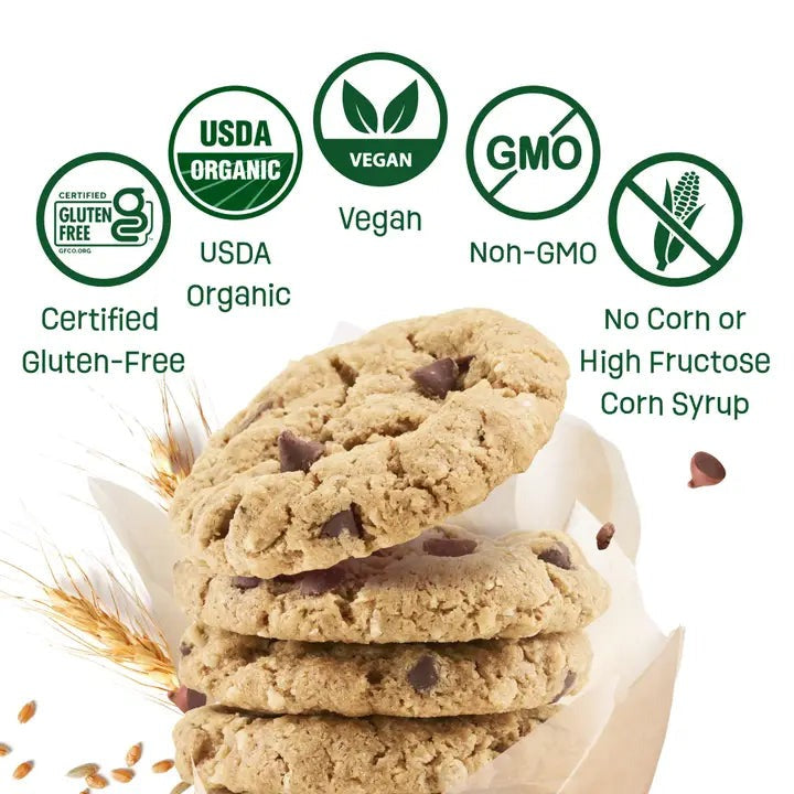 Organic Gluten Free Oatmeal Raisin Cookies