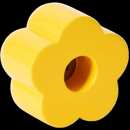 Candle and Incense Holder - Yellow