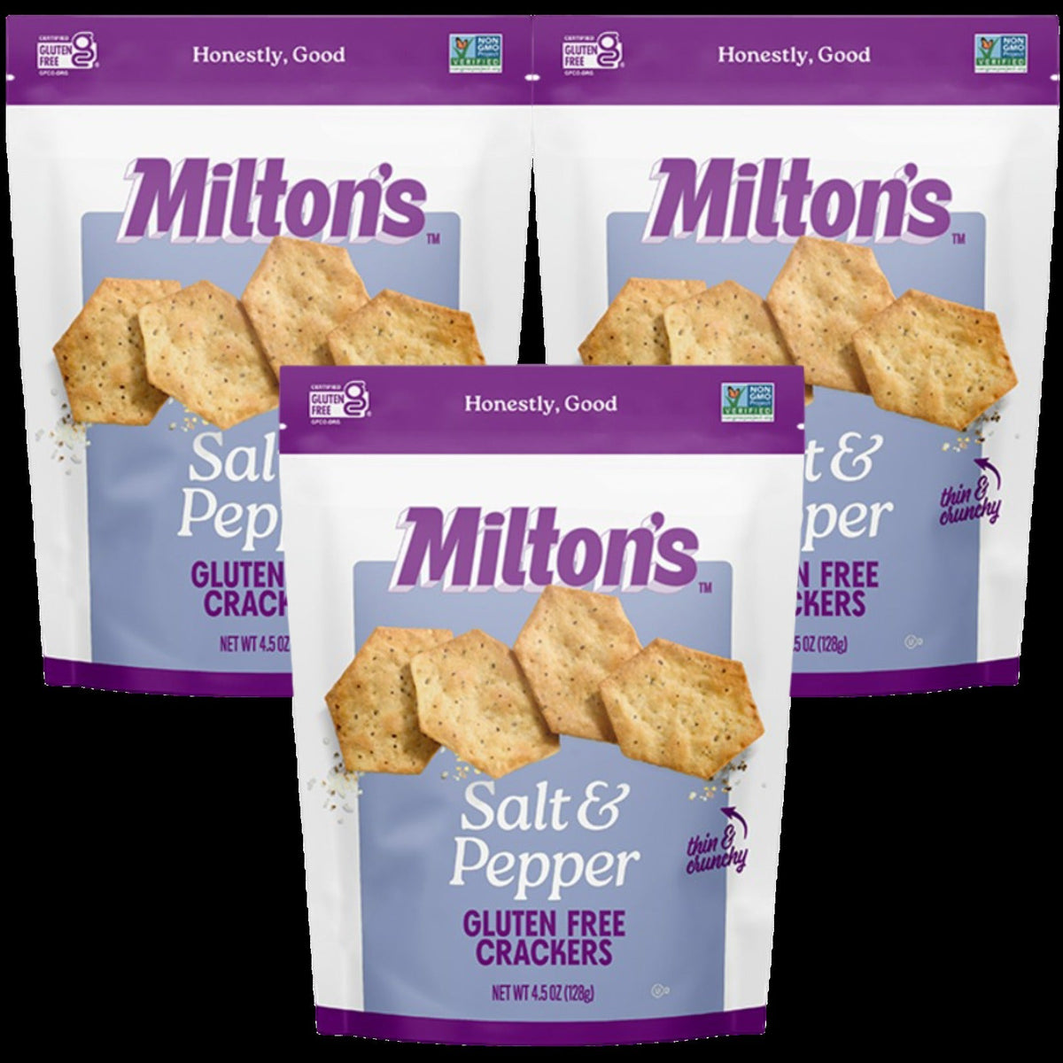 Salt And Pepper Cracker (3CT)