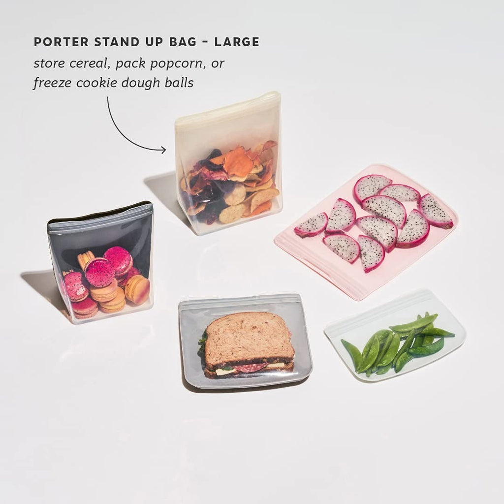 50oz Roll Tight Reusable Food Storage Bag - Clear