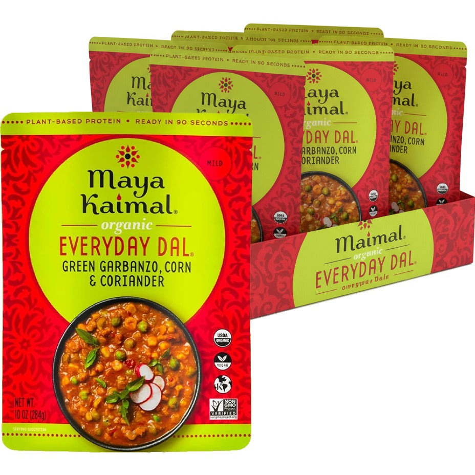 Everyday Dal Green Garbanzo, Corn & Coriander (6 Pack)