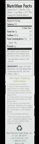 Key Lime Pie Filling Mix