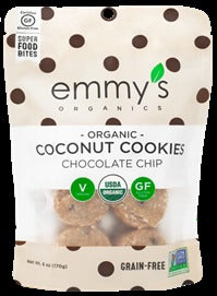 Organic Chocolate Chip Coconut Cookies