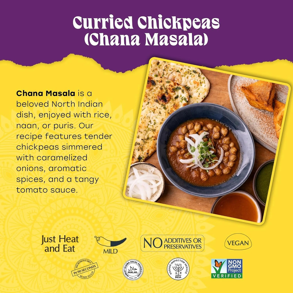 Curried Chickpeas - Chana Masala
