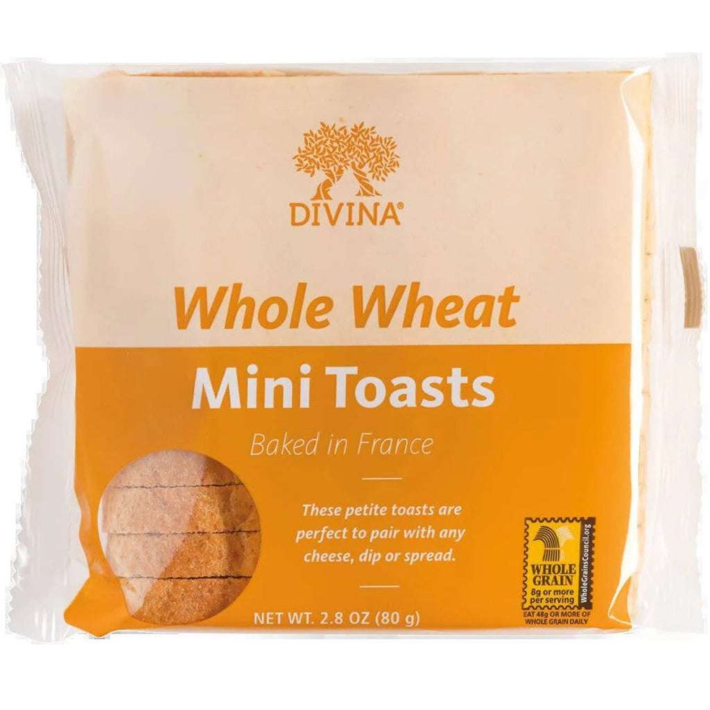Mini Whole Wheat Toasts