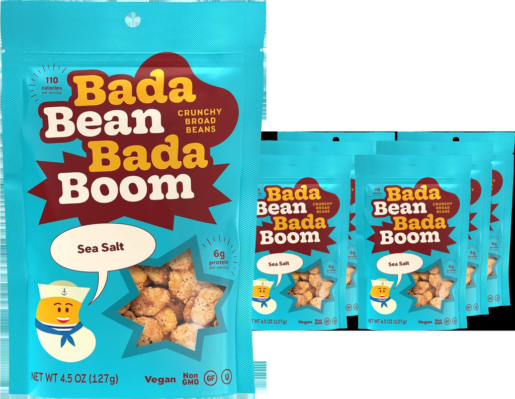 Sea Salt Crunchy Broad Beans (6 Pack)