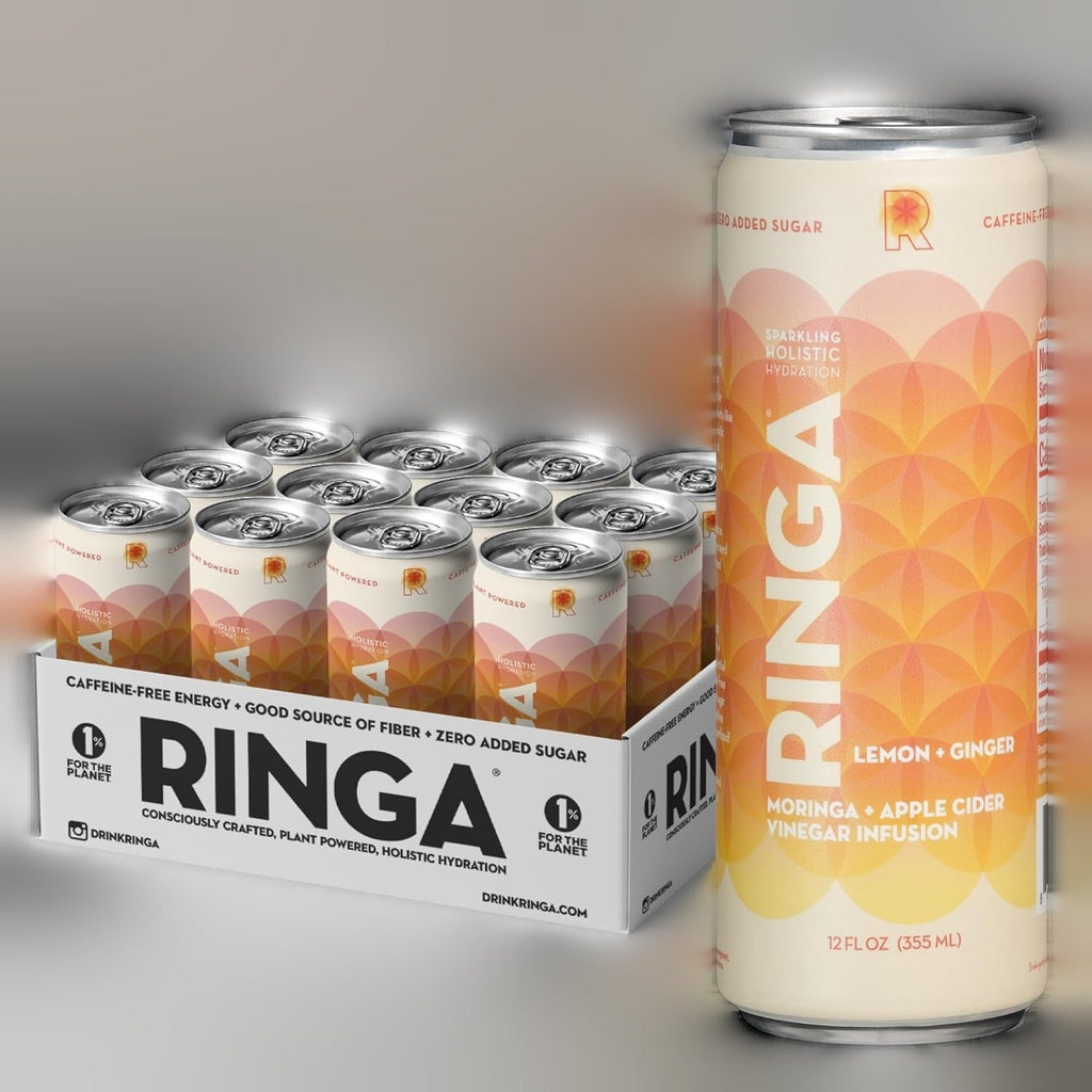 Lemon Ginger Sparkling Hydration Drink (12 Pack)