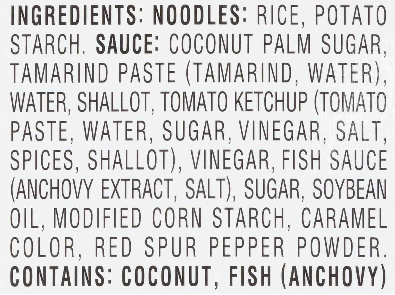 Pad Thai Noodle Kit With Sauce Family Size (6 Pack)